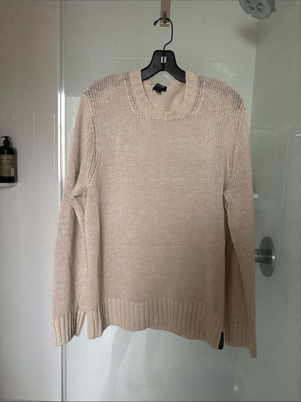 Todd Snyder Crewneck Sweater in Light Beige
